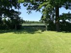 4-Seiten-Hof mit Wald und Feld - Grünfläche hinter Scheune